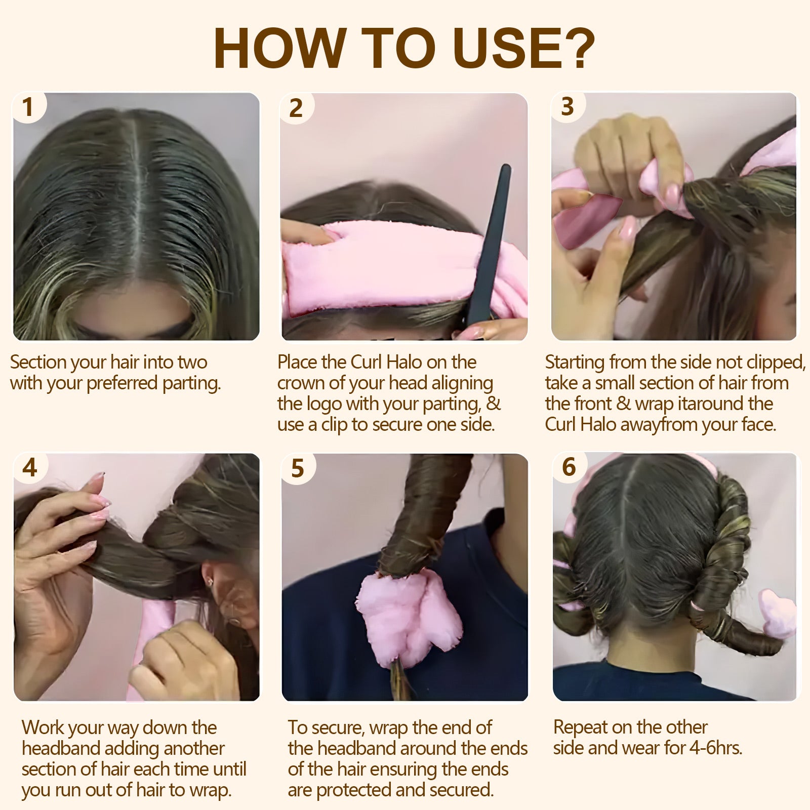 Curlea™ Satin Heatless Curls Set